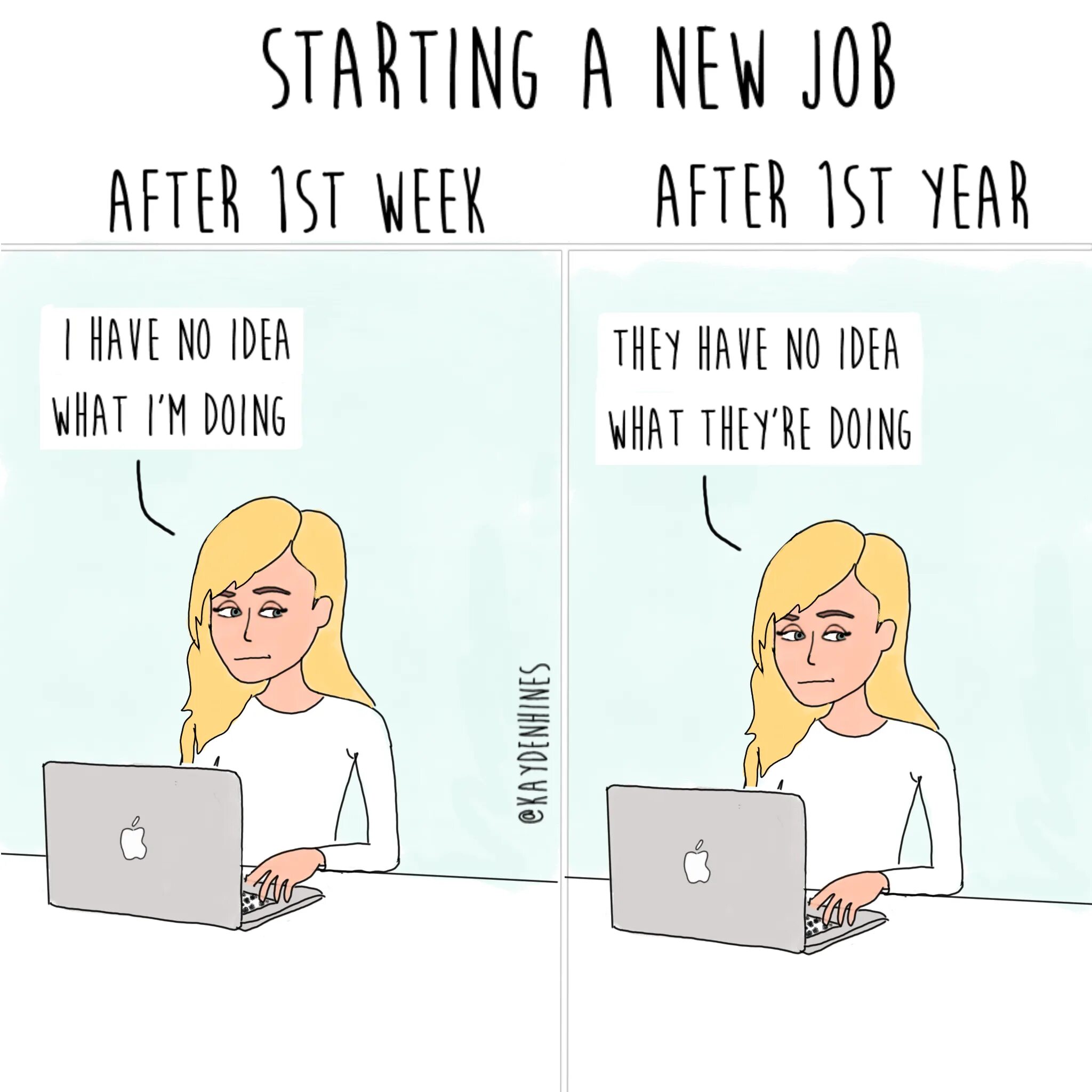 They are for a new job. New job. Start a New job. Jobs a1. New job first Day.