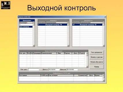 Протоколов контроля