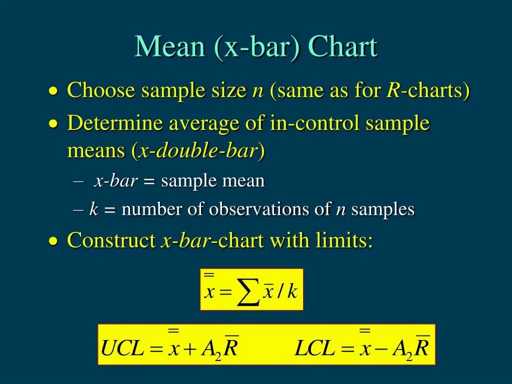 Sample mean. X means. Determine Sample mean.