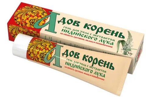 Гель адов корень с экстрактом индийского
