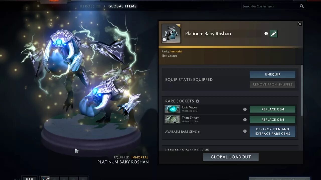 Global items