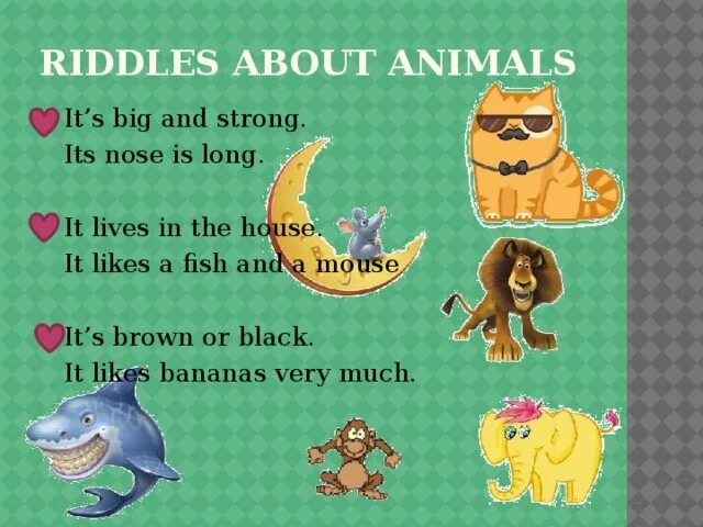 Животные легкие слова. Animal Riddles for Kids. Riddles about animals. Riddles for Kids in English about animals. Riddles about animals 3 класс.