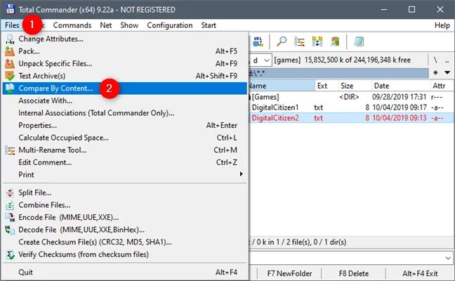 Сравнить 2 файла в тотал коммандер. Сравнить файлы в total Commander. Сравнение файлов по содержимому. Как сравнить содержимое двух папок. Compare 2 texts