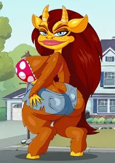 adultart (artist), hormone monstress, big mouth (series), netflix, big ass,...