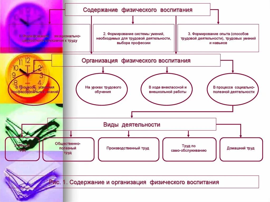 Содержание эстетического воспитания. Содержание физического воспитания. Содержание трудового воспитания. Содержание умственного воспитания. Умственно мыслительная деятельность