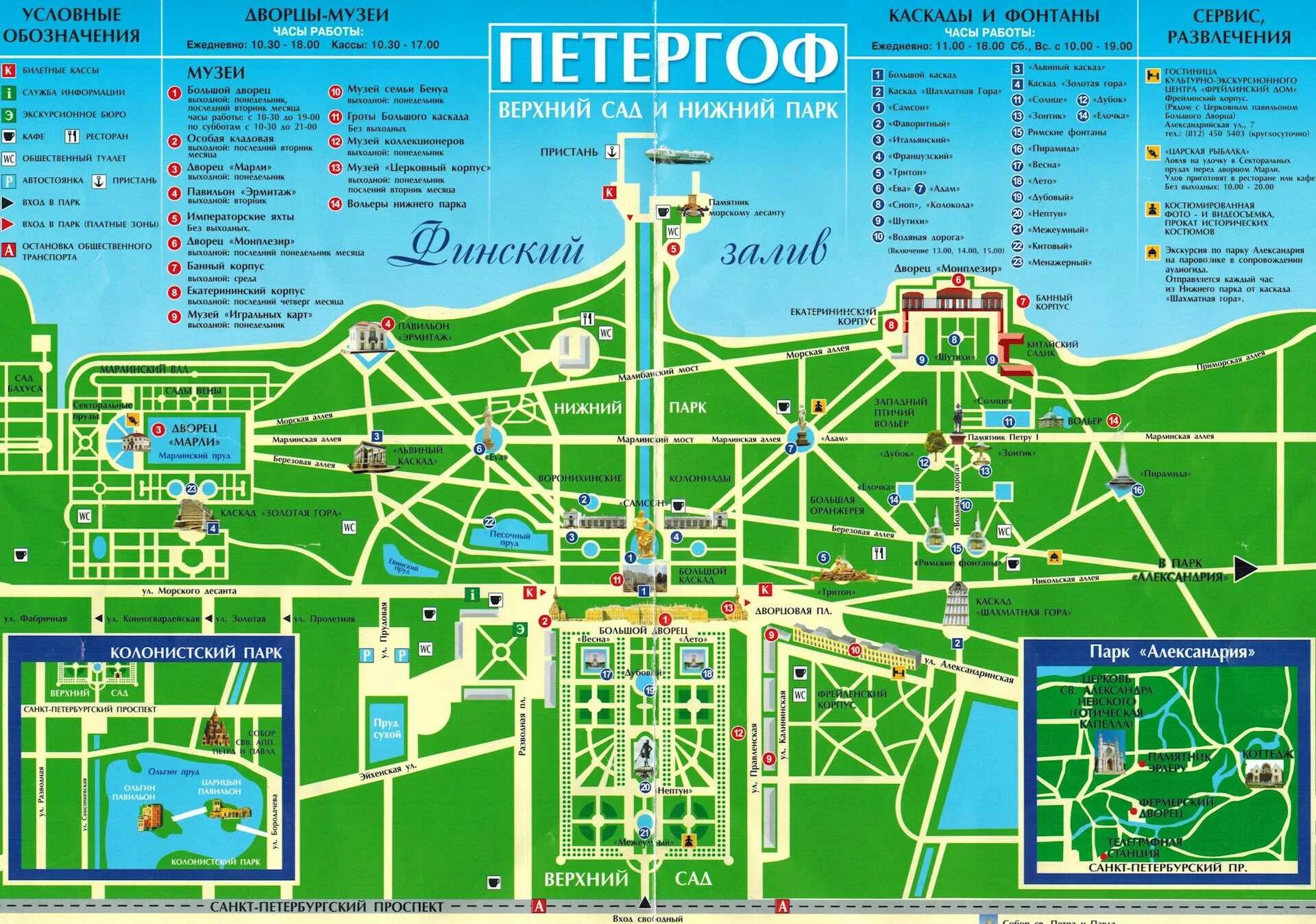 Петергоф схема парка. План парка Петергоф Нижний парк. Карта музея Петергоф. Схема Нижнего парка Петергофа.