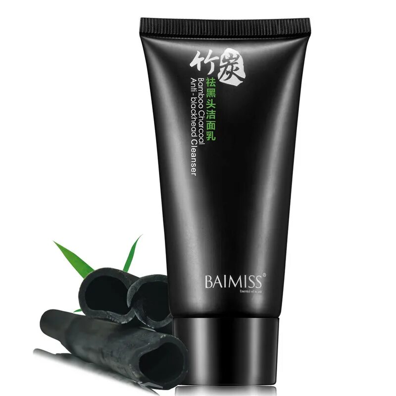 Blackhead cleansing. Bamboo Charcoal Black head. Корейская косметика черный тюбик. Крем для лица в черной упаковке. Корейский гель для умывания черный тюбик.