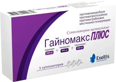 Гайномакс свечи для чего назначают женщинам
