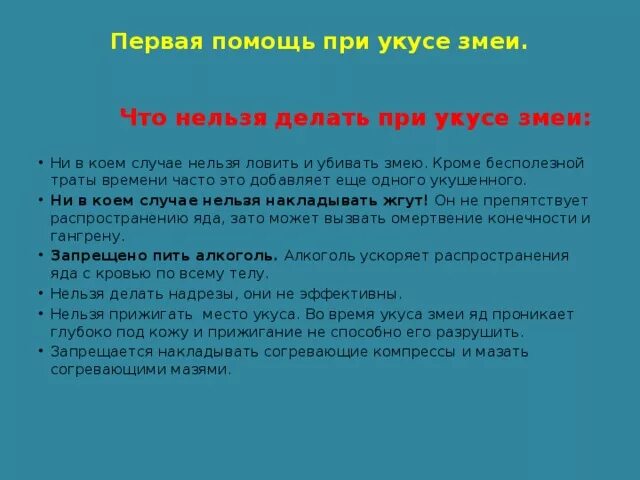Помощь при укусе змеи. Что нельзя делать при укусе змеи. что нельзя делать при укусах змей?. что нельдя делать пртукусе змет. первая помощь при укусах змеями:.