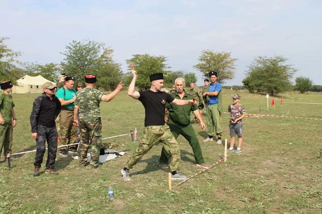 Тимашевское районное казачье общество. Атаман Тимашевского РКО. Военные сборы. Сборы резервистов.