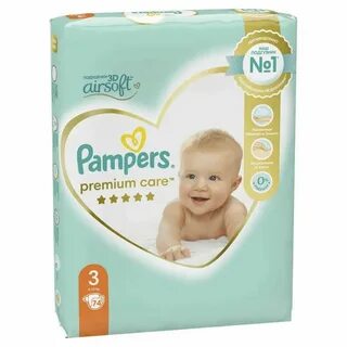 Подгузники premium care размер 3