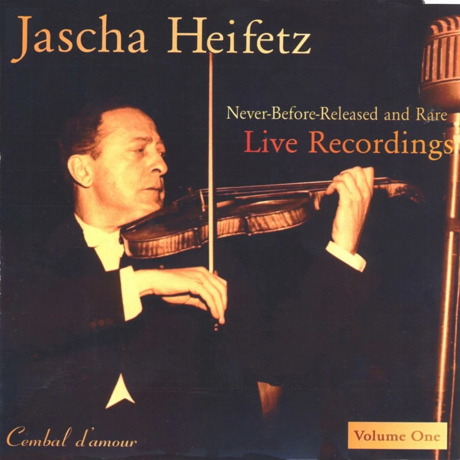2001. Before released. Heifetz on the stage. Before released. July band.