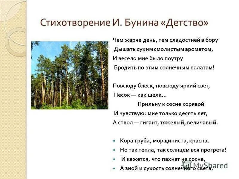 Бунин детство стихотворение. Стих Ивана Алексеевича Бунина детство. Стих Бунина детство.