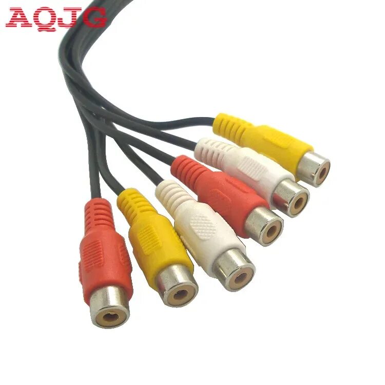 Кабель тюльпан 6 на 1. Кабель Tech linc wiresxs 3rca-3rca. AVC line RCA. Тюльпан кабель aka 8.