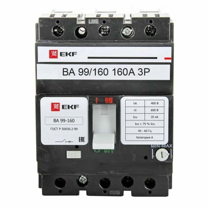 Автоматический выключатель ekf 100а