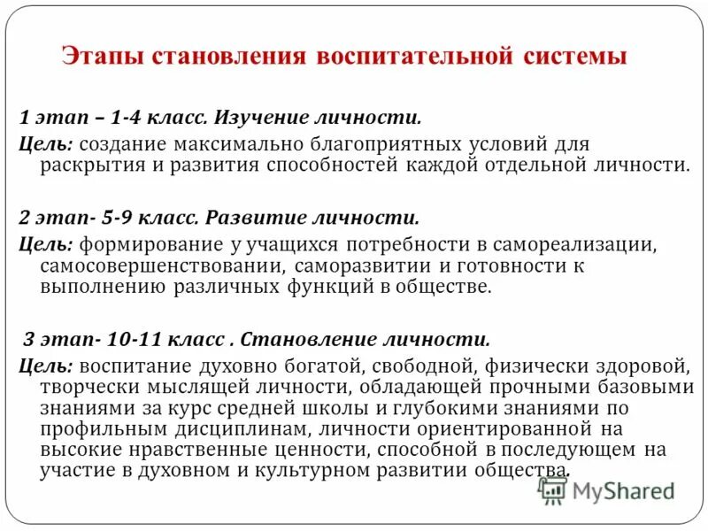 Этапы воспитательной системы школы. Основные этапы развития воспитательной системы. Этапы становления и развития воспитательной системы. Этапы проектирования воспитательной системы. Становления и развития воспитательной системы.
