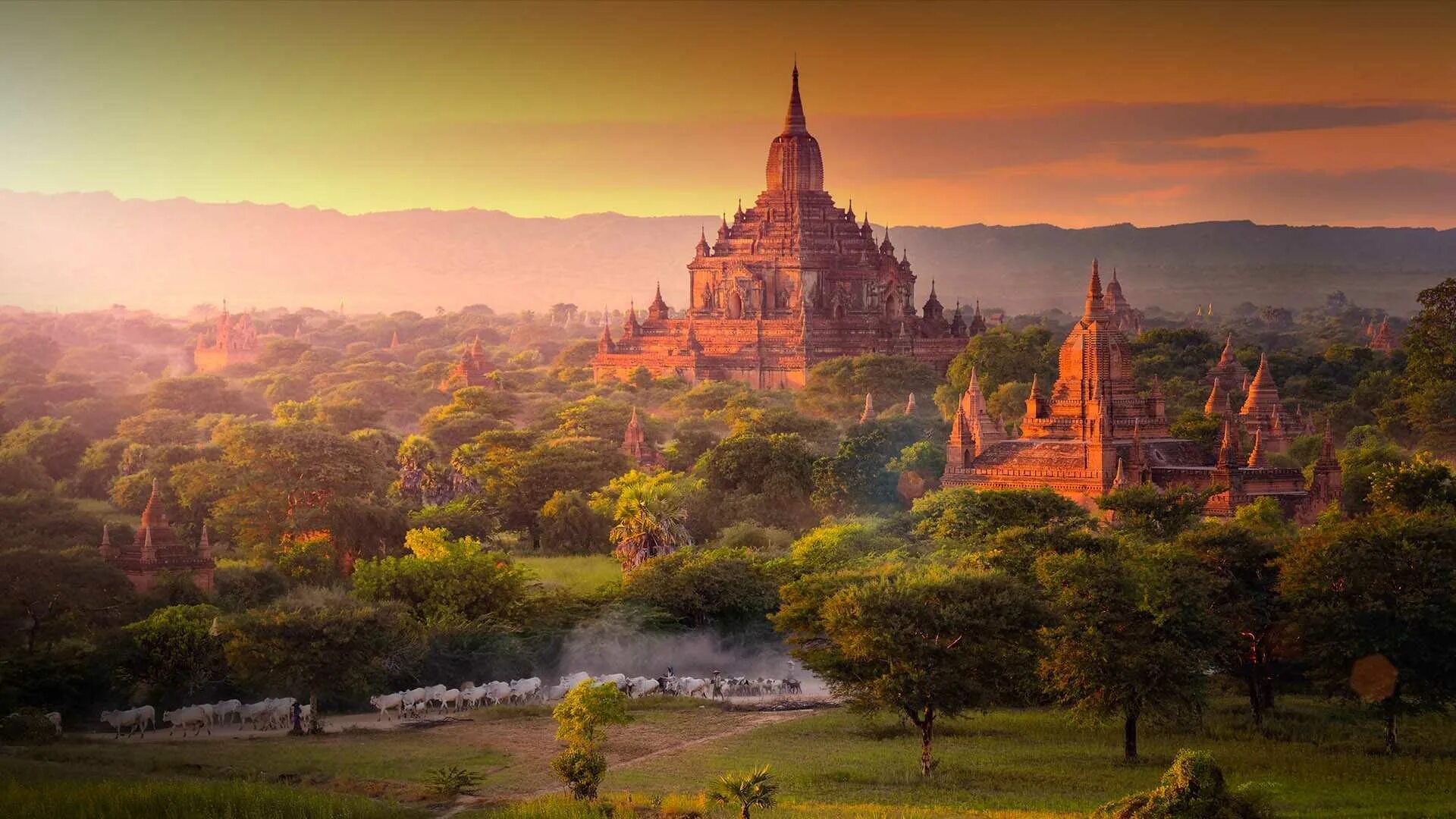 Страна 1000 городов. Храмы Багана Мьянма. Паган (Bagan), Мьянма (Myanmar. Долина храмов Мьянма. Бурма Мьянма.
