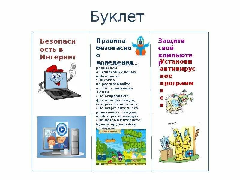 Буклет по информатике