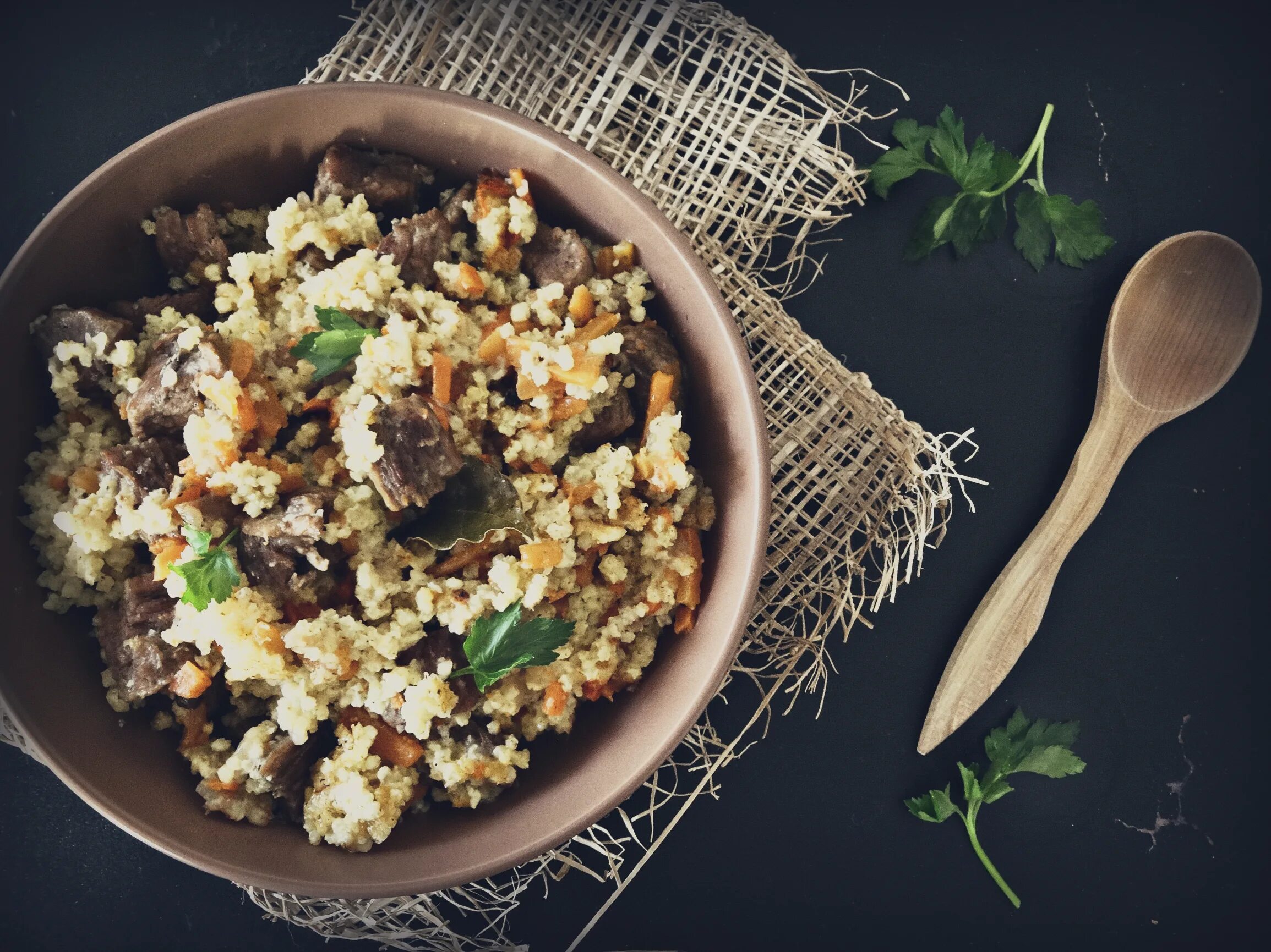 перловая пшенная каша