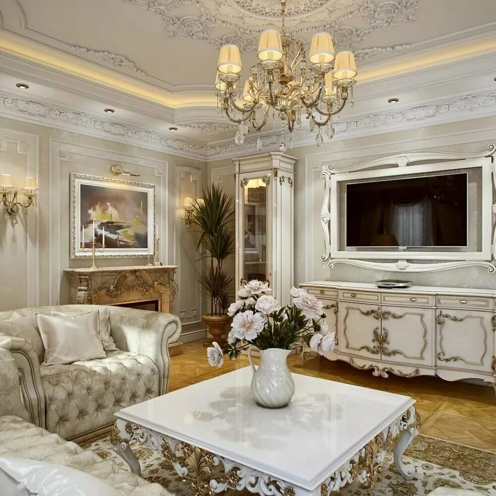Interyer в классическом стиле. Интерьер гостиной в классическом стиле. Интерьер гостиной 20кв в классическом стиле. Классический стиль интерьера загородного ренессанс. Светлая гостиная в классическом стиле.
