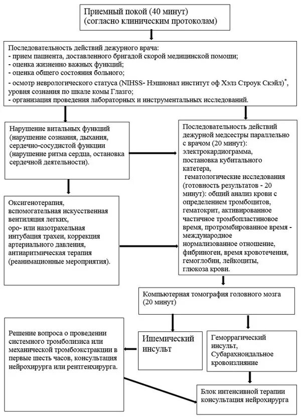 Последовательность действий врача. Протокол действий при инсульте. Алгоритм действий в приемном отделении. Последовательность действий врача при инсульте. Книга для врача приемного покоя.