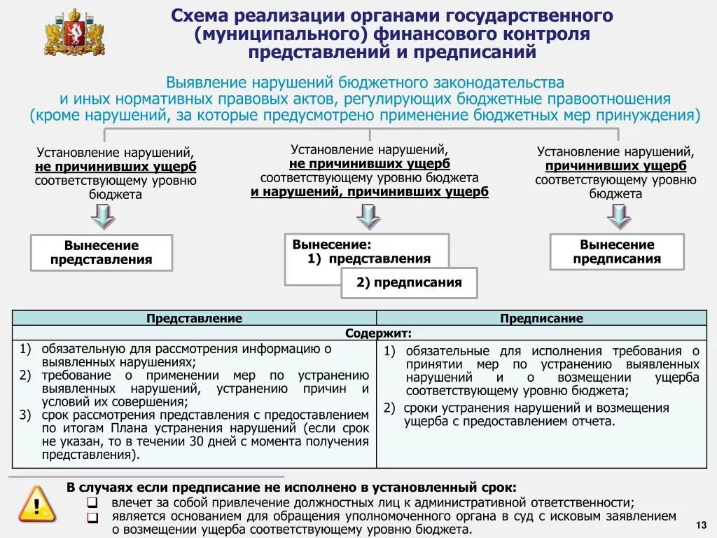 Представления и предписания органов государственного. .Представления и предписания государственного финансового контроля.. Представление органа финансового контроля. Представление и предписание в чем разница. По результатам рассмотрения нарушения