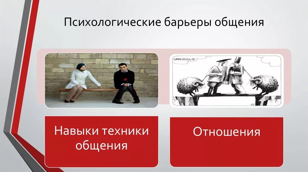 Психологическое препятствие на пути передачи информации