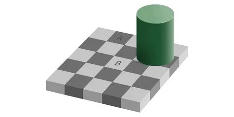 Теневая иллюзия чекера