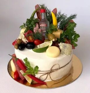 Колбасный торт рецепт