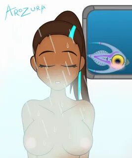 unknown character, subnautica, color, colored, comic, tagme, arozura (artis...