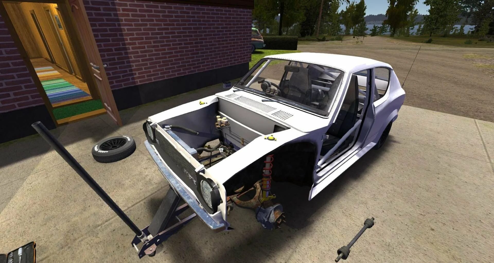 Fix my summer. Саммер кар. май саммер кар подвеска. симулятор саммер кар. my summer car геймплей.