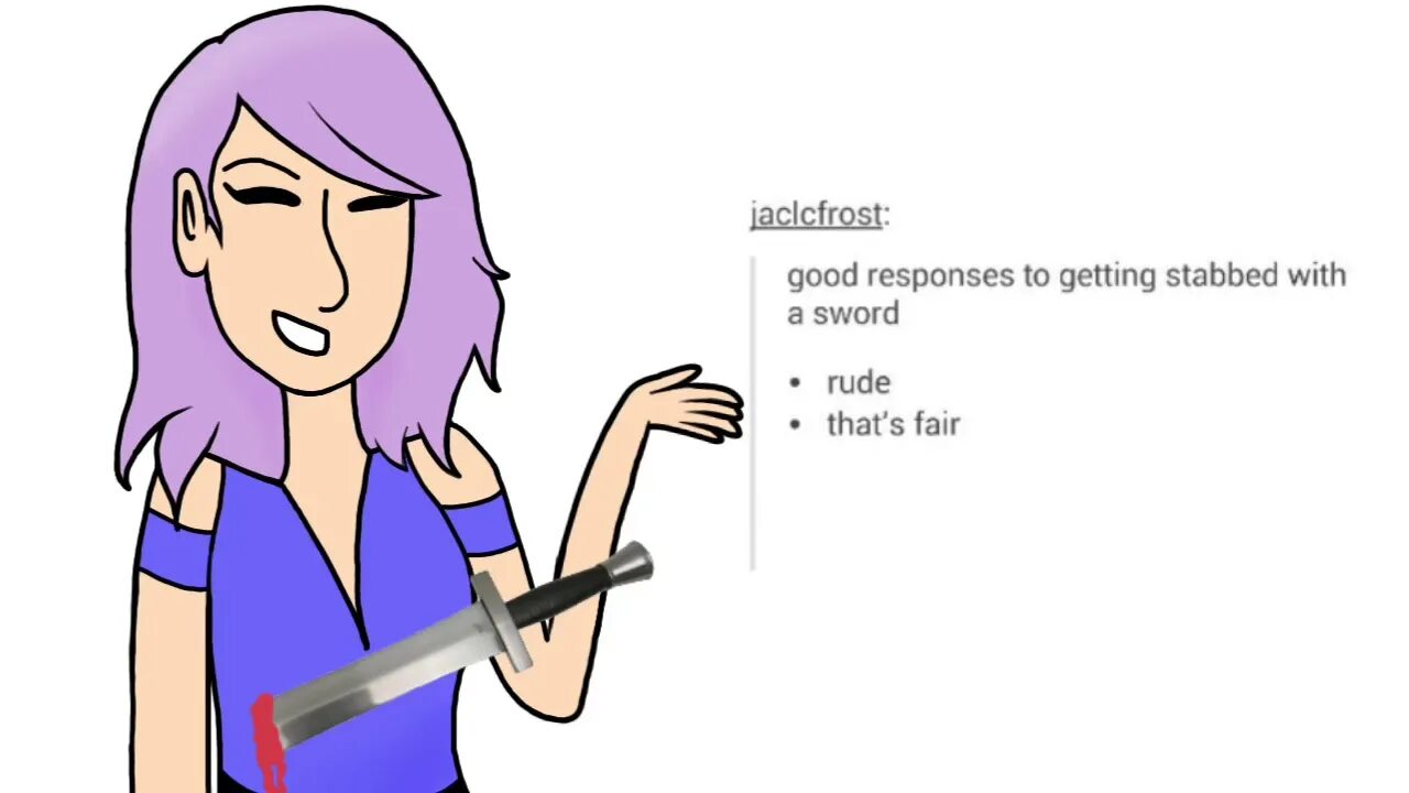 What are the best responses. Stabbing License meme.