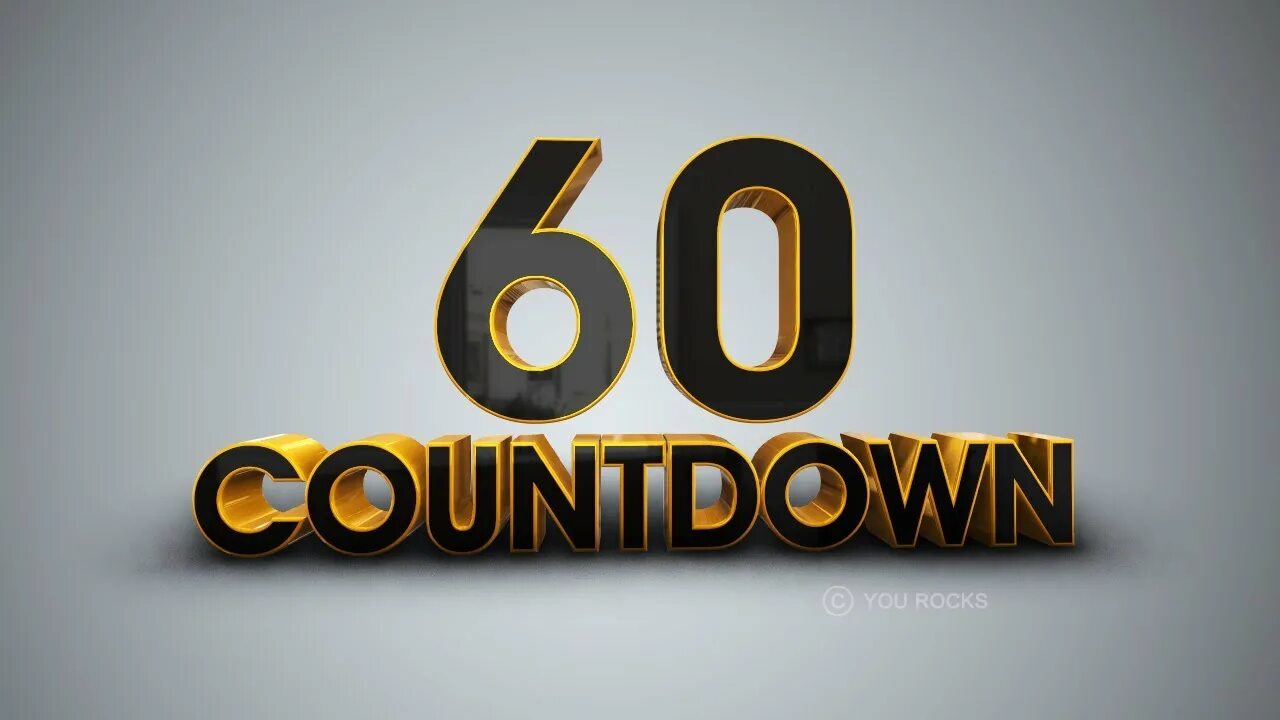 50 seconds. 60 Second Countdown. 50 Seconds Countdown estidman Intros. 60 Second Countdown 1:00. 100 Seconds Countdown estidman Intros.