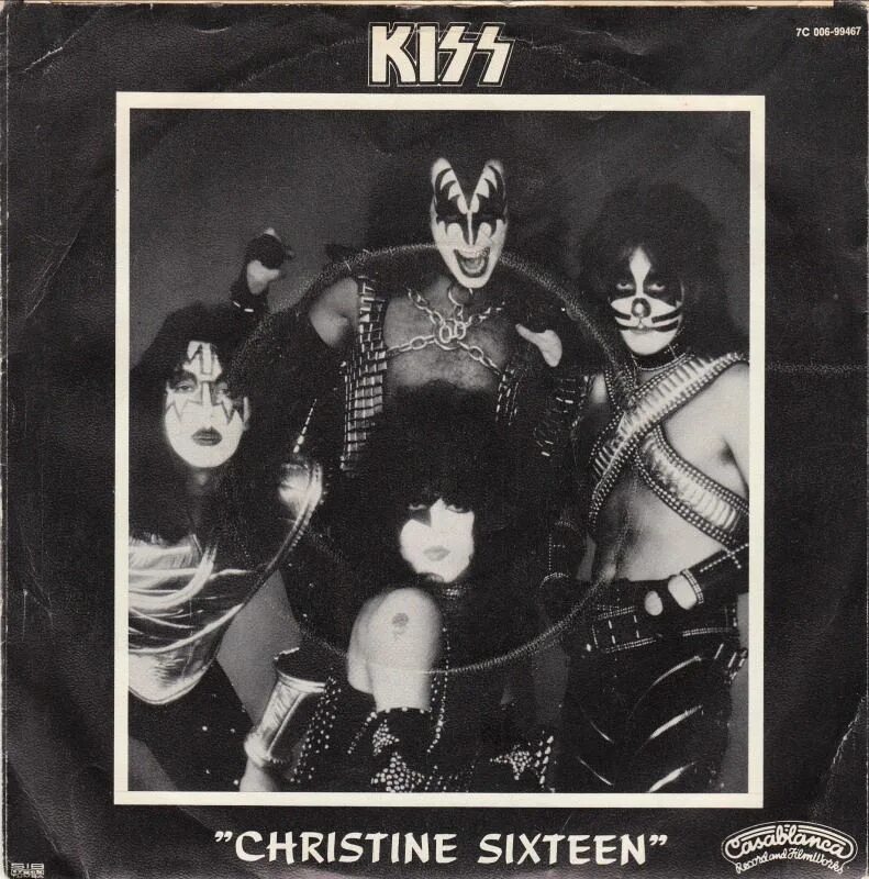 Kiss kiss chris. Christine Sixteen. Kiss Christine Sixteen. Kiss группа 1979. Золотые и платиновые пластинки группы Кисс.