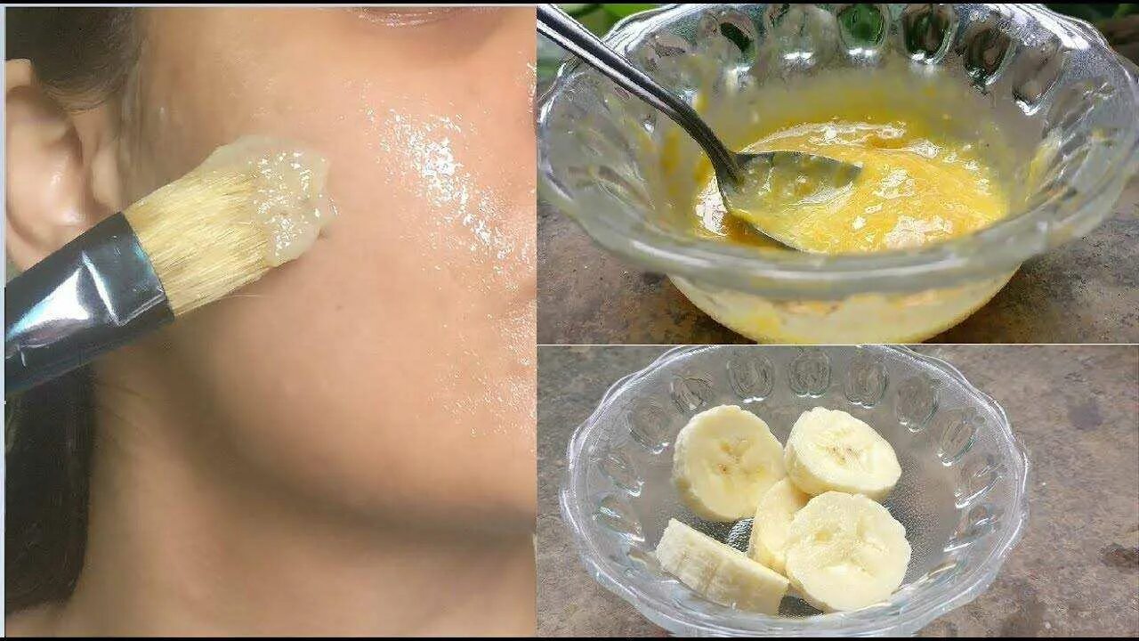 Маска с крахмалом эффект. Маска для лица. банановая маска для лица от морщин. маска для лица из банана. маска из желатина.