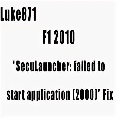 Start application 2000