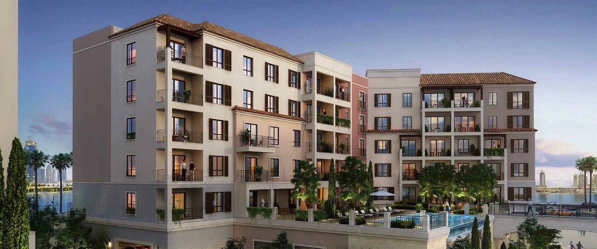 Порт де ла мер дубай. La voile дубай. la mer miami apartments. la mer buildings.