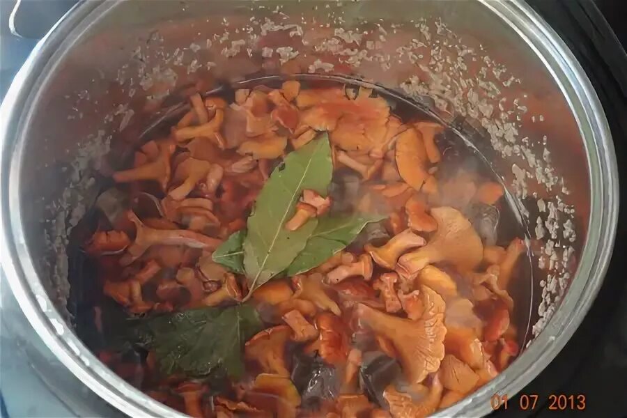 Отварные лисички на зиму. Отварные лисички серые. дефекты грибного отвара.