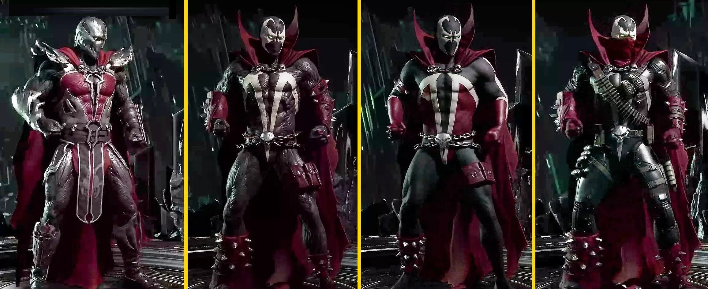 Спаун мк 11. Спаун mortal kombat 11. спаун mk11. spawn mk11 костюмы. костюмы спауна в мк11.