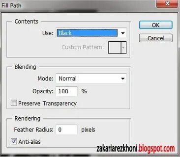 Path fill
