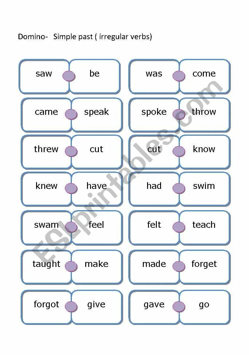 Learn in past simple. Irregular verbs домино. past simple домино. неправильные глаголы домино. irregular verbs domino game.