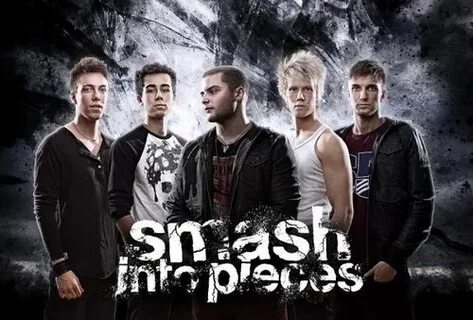 Smash into pieces running away