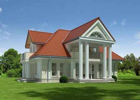 Дом с двумя колоннами
