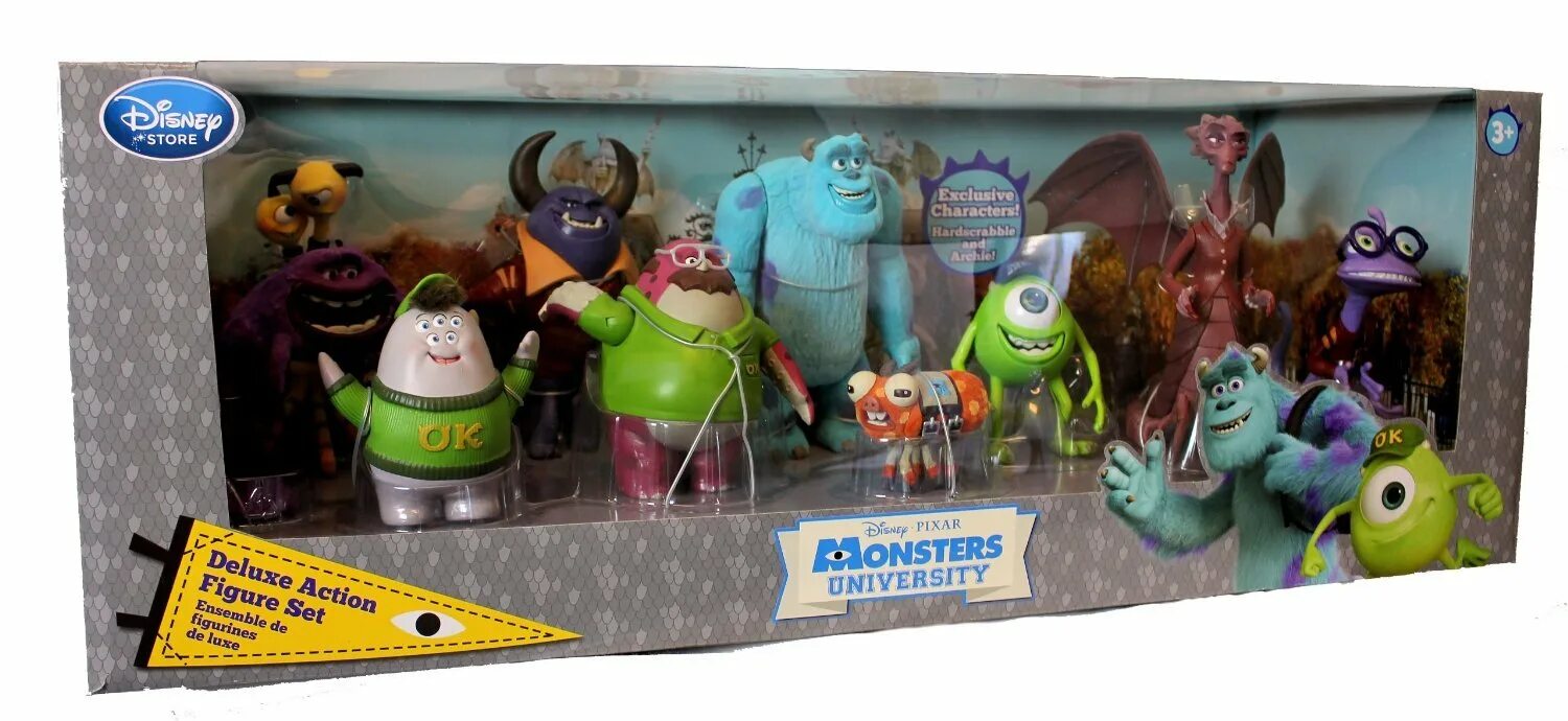набор монстров для мальчиков. набор монстриков. фигурка spin master monsters university салли 87019. монстер хай семья дракулауры. макдональдс игрушки университет монстров.