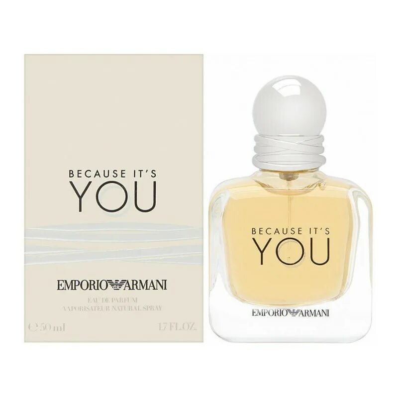 Giorgio armani because. Giorgio Armani Emporio Armani because it's you, Джорджио Армани, парфюмерная вода, 100 мл. Туалетная вода Джорджио Армани женская because it s you. Джорджио Армани духи женские бикоз ИТС Ю. Emporio Armani because it’s you 100 мл.