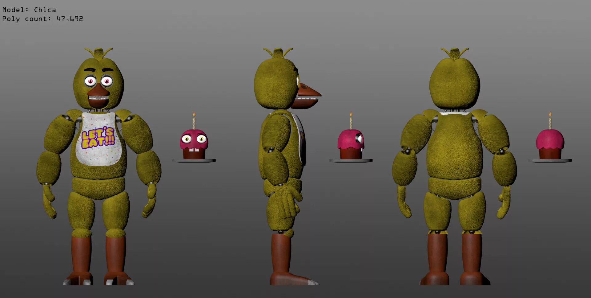 Fnaf 3d model. Чика ФНАФ 1 моделька. ФНАФ чика 3д. Чика 3д модель. Чика ФНАФ 1 3д модель.
