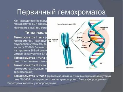 Гемохроматоз это