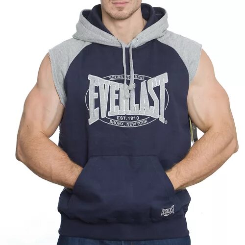 Get big shop. Толстовка эверласт с капюшоном мужская. Everlast безрукавка с капюшоном. Худи эверласт без рукавов. Everlast Sport кофта.