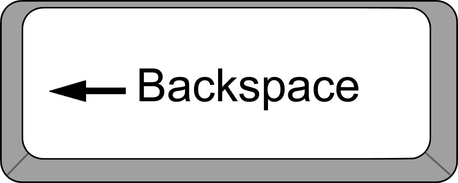 Backspace (клавиша). Иконка Backspace. Клавиши бэкспейс. Backspace на клаве.