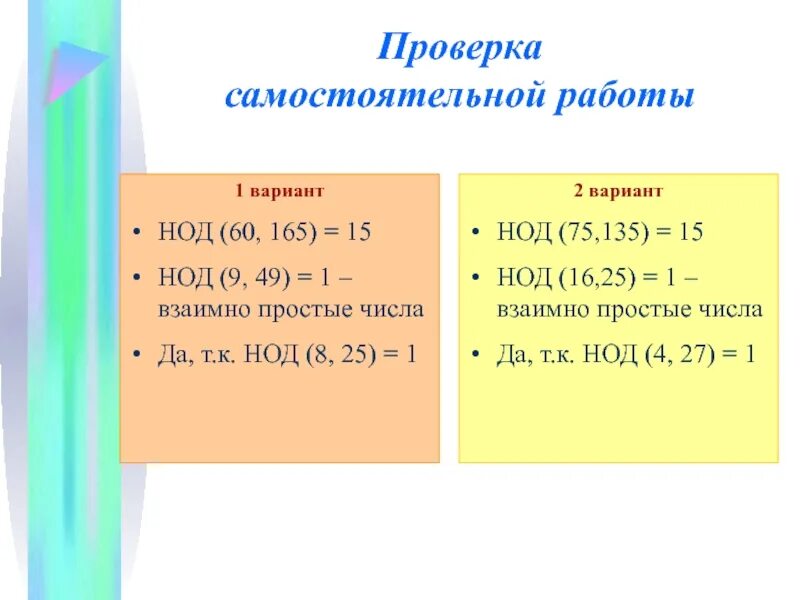 Нод математика 6. НОД чисел самостоятельная работа. НОД 6 класс. Наибольший общий делитель 6 класс. НОД взаимно простые числа.